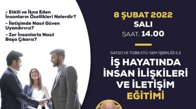 İş Hayatında İnsan İlişkileri ve İletişim Eğitimi