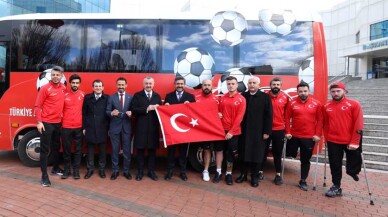 Ampute Futbol Milli Takımı’na Kocaeli Büyükşehir’den otobüs