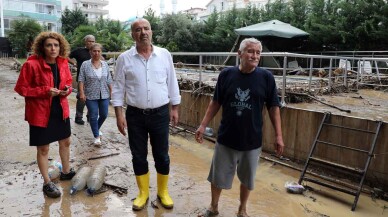 Mudanya Belediyesi Ekiplerinden Sel Sonrası Anında Müdahale