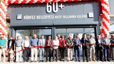 Körfez’in ‘çınarları’ için 60+  Aktif Yaşlanma Kulübü açıldı