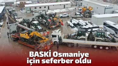 BASKİ 63 Personel 43 Araç İle Osmaniye’de