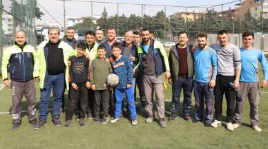 BUSKİ, depremzede çocuklar için sahada