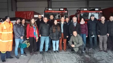 Kocaeli İtfaiyesi 'Afetlere Hazırız' projesi için Yunanistan’da