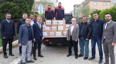 Kocaeli'ndeki muhtarlara kırtasiye desteği sağlandı