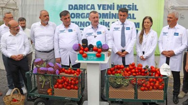 Kocaeli’de topraksız tarımla sebze ve meyve yetiştiriliyor