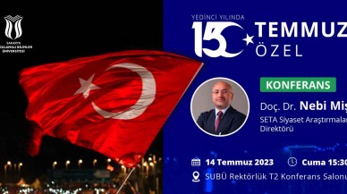 SUBÜ’de 15 Temmuz Özel konferansı düzenlenecek