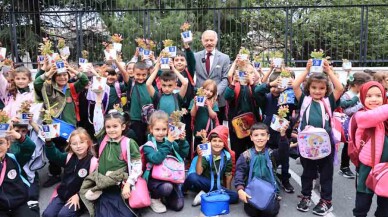 Bayrampaşa’da okullar begonya ile renklendi