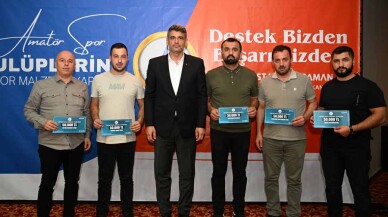 Kartepe Belediyesi amatör spor kulüplerine 1 Milyon 500 bin TL destek verdi