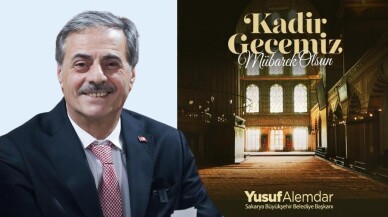 Başkan Yusuf Alemdar’dan Kadir Gecesi mesajı