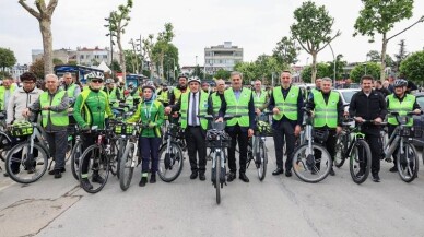 Trafik Haftası’nda Pedallar Şehrin Merkezinde Döndü