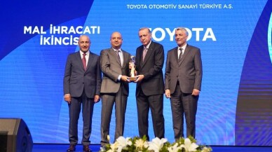 TİM’den Toyota Otomotiv Sanayi Türkiye’ye İhracat Ödülü