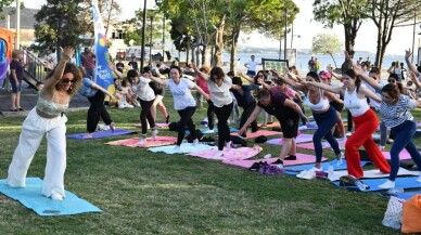 Çanakkale'de Açık Hava Yoga Etkinlikleri Başladı