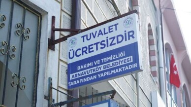 Arnavutköy'de o tuvaletler artık ücretsiz