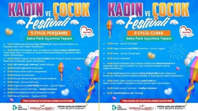 İzmit Belediyesi Kadın ve Çocuk Festivali başlıyor
