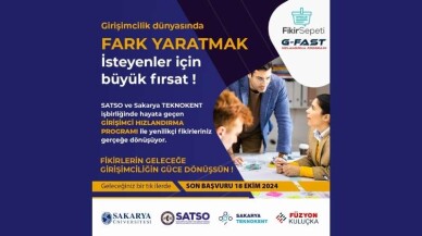 SATSO ve Sakarya Teknokent İş Birliğinde Girişimci Hızlandırma Programı Hayata Geçiyor!