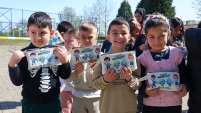 Sakarya'da 500 öğrenciye ‘Su Müfettişi’ unvanı verildi