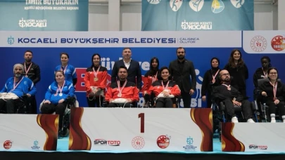 Türkiye Boccia Şampiyonası’nda Kocaeli rüzgarı esti