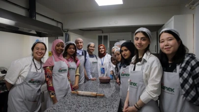 Uluslararası öğrenciler, Türk Mutfağının eşsiz lezzetleriyle tanıştı