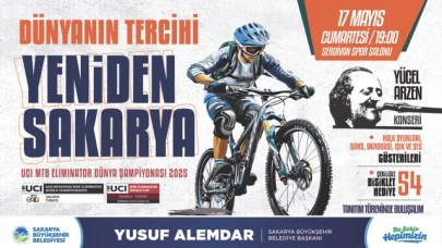Sakarya’da Uluslararası Bisiklet Şampiyonalarına Geri Sayım Başladı: Tanıtım Gecesi 17 Mayıs’ta
