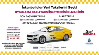 İstanbul’da Taksi Sisteminde Yeni Dönem: 150 Plaka İçin İhale Açıldı