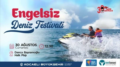Engelli bireyler 30 Ağustos’ta Darıca Bayramoğlu Plajı’nda denizle buluşacak