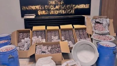 Bursa’da büyük uyuşturucu operasyonu