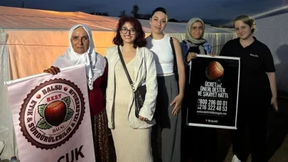 Çocukların eğitimi ve sağlığı için sahadaydılar