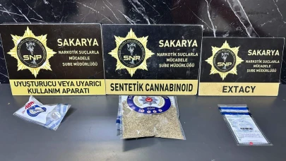 Sakarya'da uyuşturucu operasyonu: 10 gözaltı