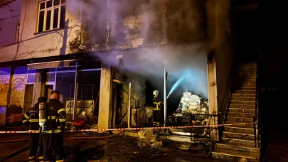 Lüleburgaz’da ekmek fırınında yangın