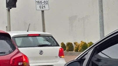 Bilecik'te güvenlik şeridini kullanan sürücüler pes dedirtti