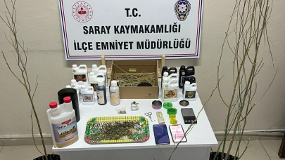 Tekirdağ’da uyuşturucu operasyonu: 5 gözaltı