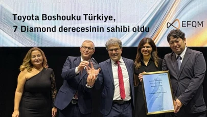 EFQM’den Global Takdir TOYOTA BOSHOKU TÜRKİYE’ye Küresel Kalite Ödülü