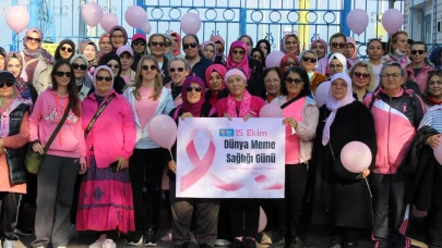 Meme kanserine "pembe" farkındalık