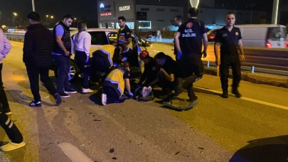 Bursa’da zincirleme kaza: 5 araç birbirine girdi, 3 kişi yaralandı