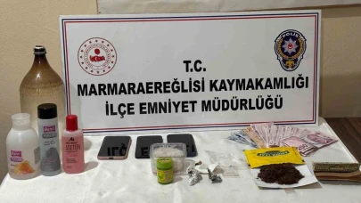 Tekirdağ’da uyuşturucu operasyonunda bir şüpheli yakalandı