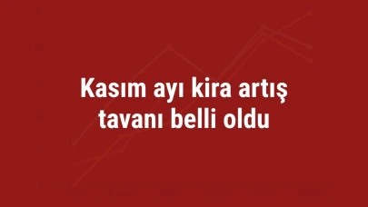 Kasım ayı kira artış tavanı belli oldu