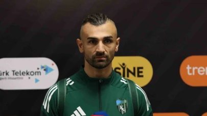 Serdar Dursun: "Kocaelispor ve taraftarı karşısında oynamak kolay değil"