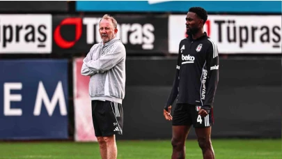 Beşiktaş 3 futbolcusundan eksik çalıştı