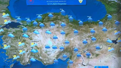 Meteoroloji Genel Müdürlüğü: "Ülke genelinde yağış bekleniyor"