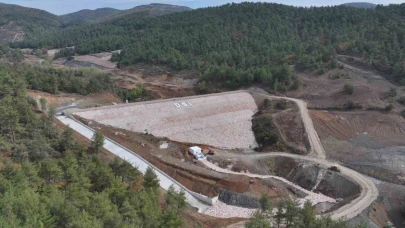 Yaykın Göleti 464 bin 909 metreküp su kapasitesiyle 700 dekar tarım arazisini suyla buluşturacak