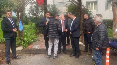 Başkan Bozbey’den şehit binbaşının ailesine taziye ziyareti