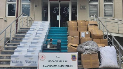 Kocaeli’de iş yerine tütün baskını