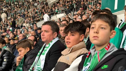 Bursaspor sevgisi çocukların kalplerine işlendi
