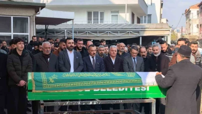 Zincirleme kazada hayatını kaybeden kişi, son yolculuğuna uğurlandı