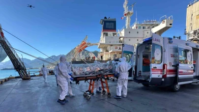 Antalya Limanı’nda uluslararası salgın tatbikatı