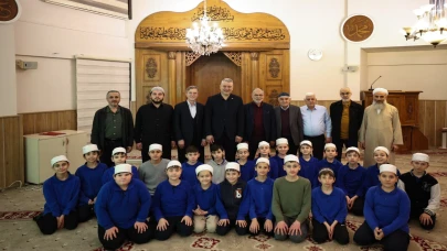Başkan Osman Çelik Hafızlık Talebeleriyle Buluştu