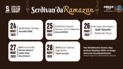 Serdivan’da Ramazan Akşamları, Kültür ve Sanatla Buluşmaya Devam Ediyor