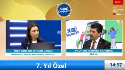 Rektör Sarıbıyık: İlklere imza atmaktan mutluluk duyuyoruz