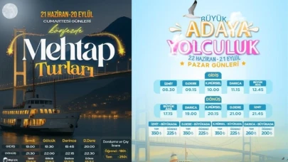 Kocaeli'de Yaz Keyfi: Mehtap Turları ve Büyük Adaya Yolculuk Başlıyor