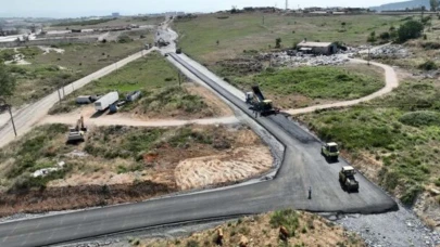 Hafriyat Döküm Sahası Ulaşım Yolunda Yenileme Çalışmaları Başladı, Yol Standardı Yükseltiliyor